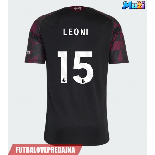 Lacne Muži Futbalové dres Liverpool Giovanni Leoni #15 2026-27 Krátky Rukáv - Tretina